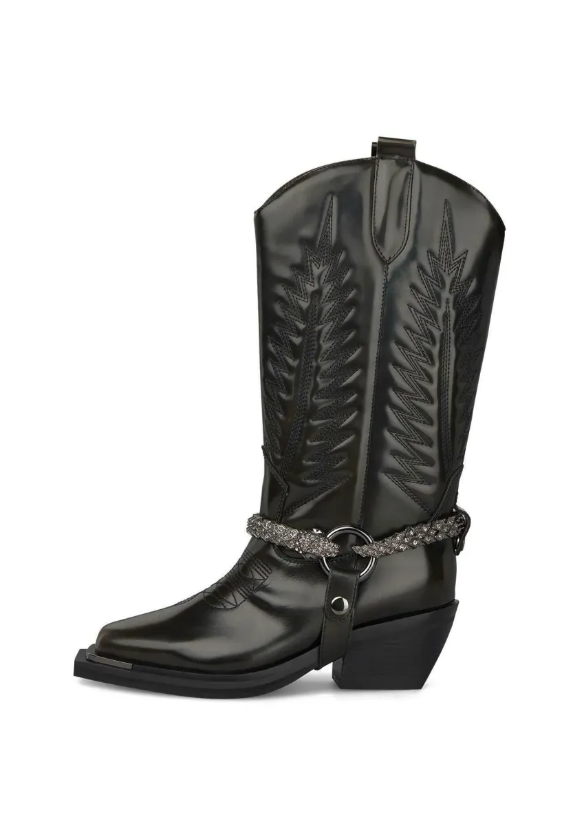 Cowboy-/Bikerboot - grey