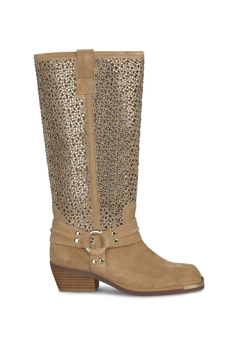 Cowboy-/Bikerboot - marrón claro