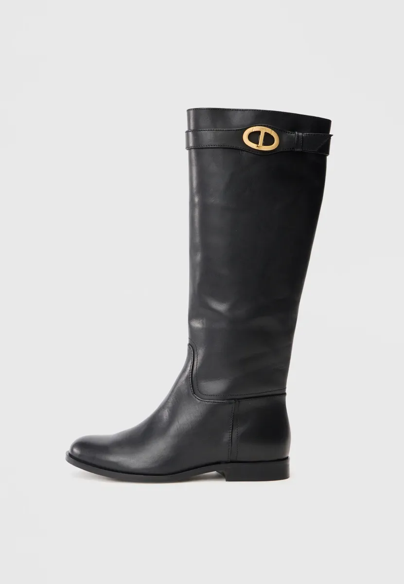 Cowboy-/Bikerboot - nero