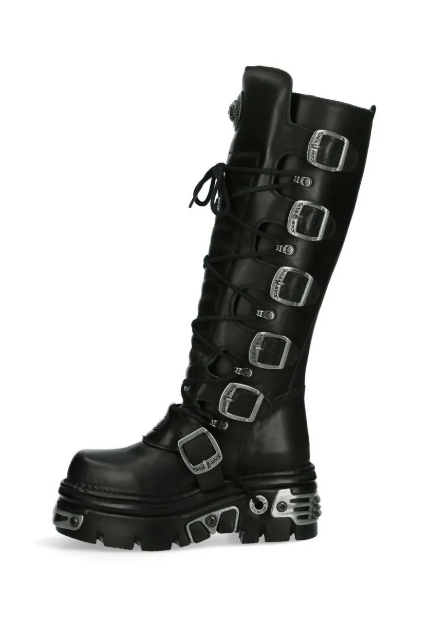 Cowboy-/Bikerboot - schwarz