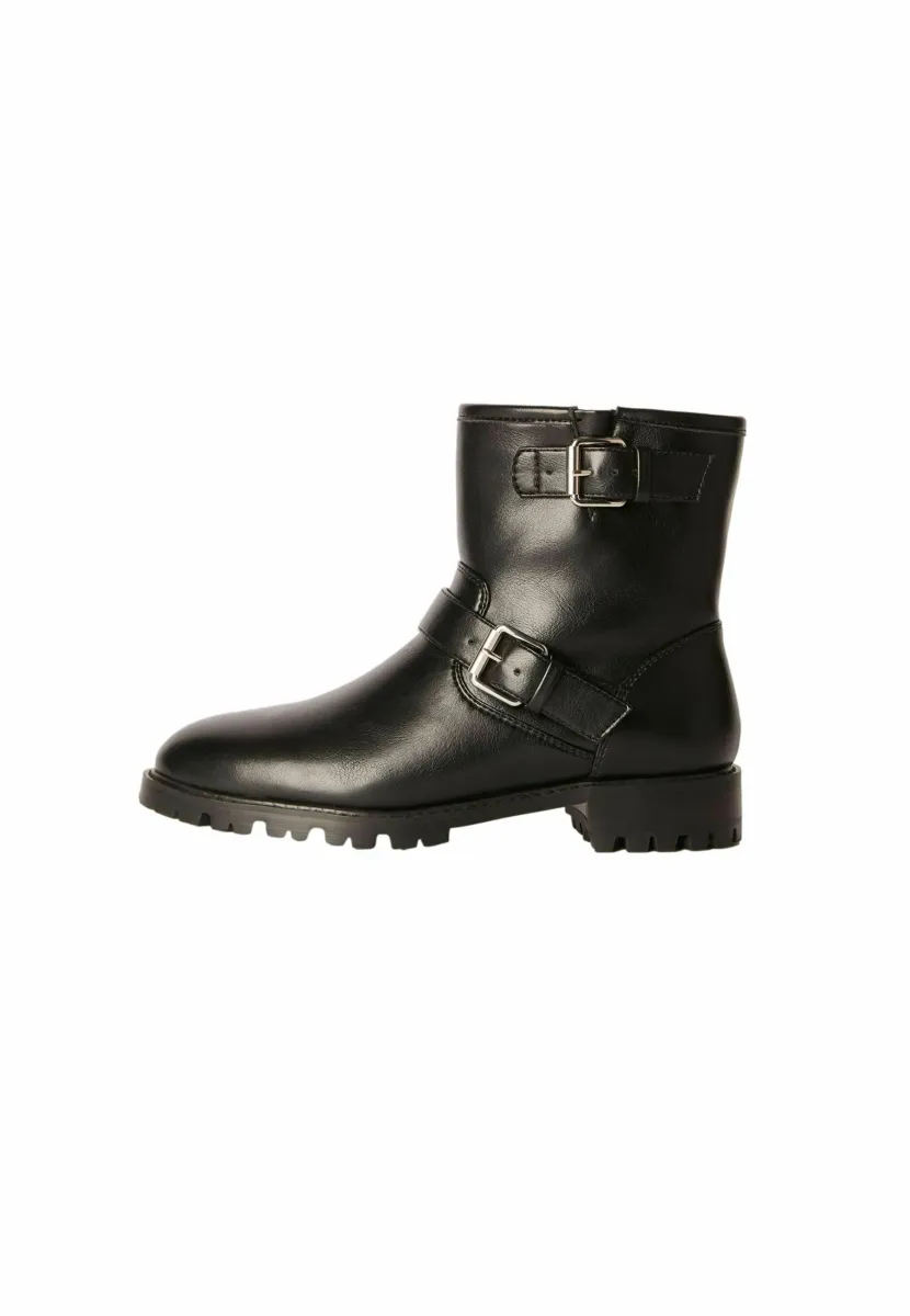 Cowboy-/Bikerstiefelette - black