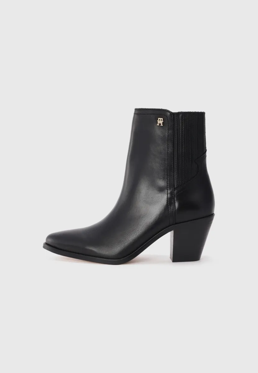 Cowboy-/Bikerstiefelette - black