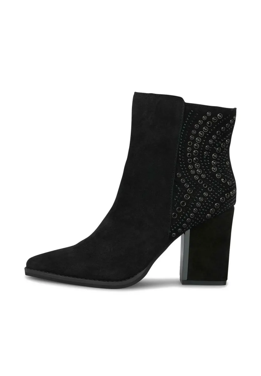 Cowboy-/Bikerstiefelette - black