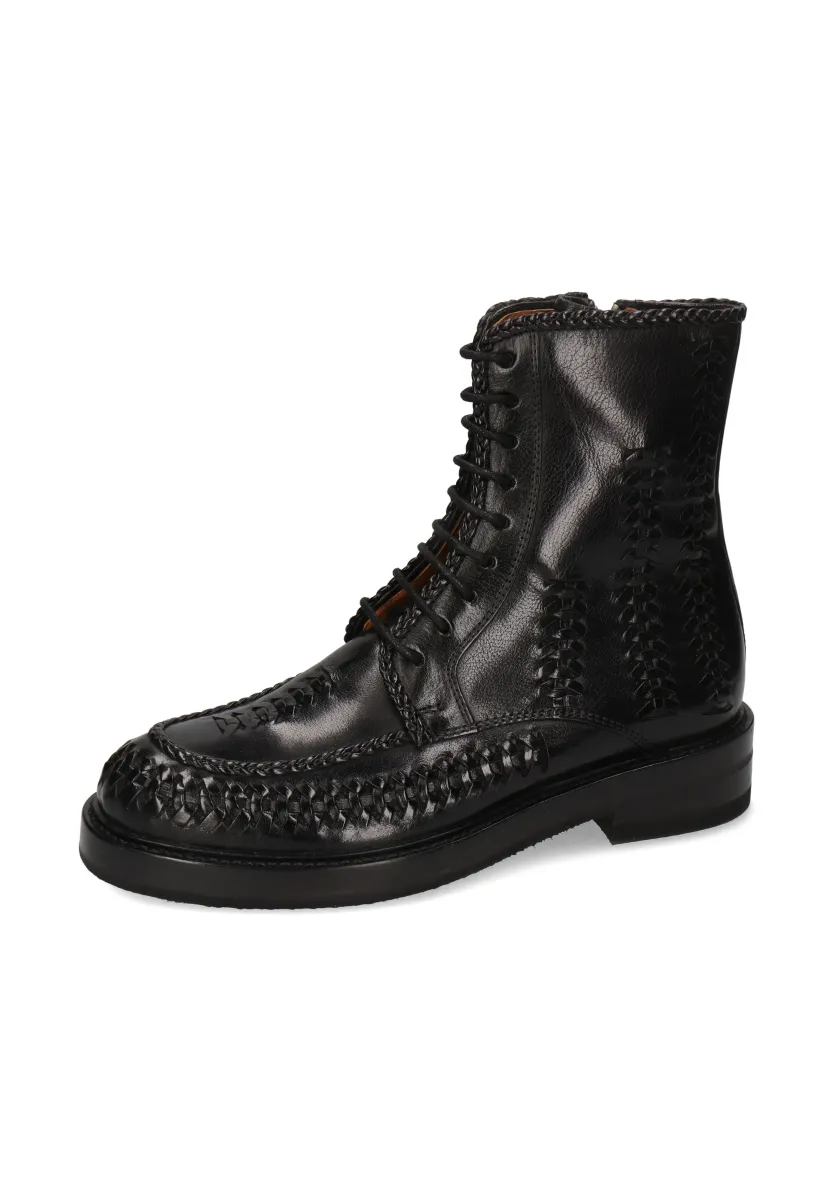 Cowboy-/Bikerstiefelette - black