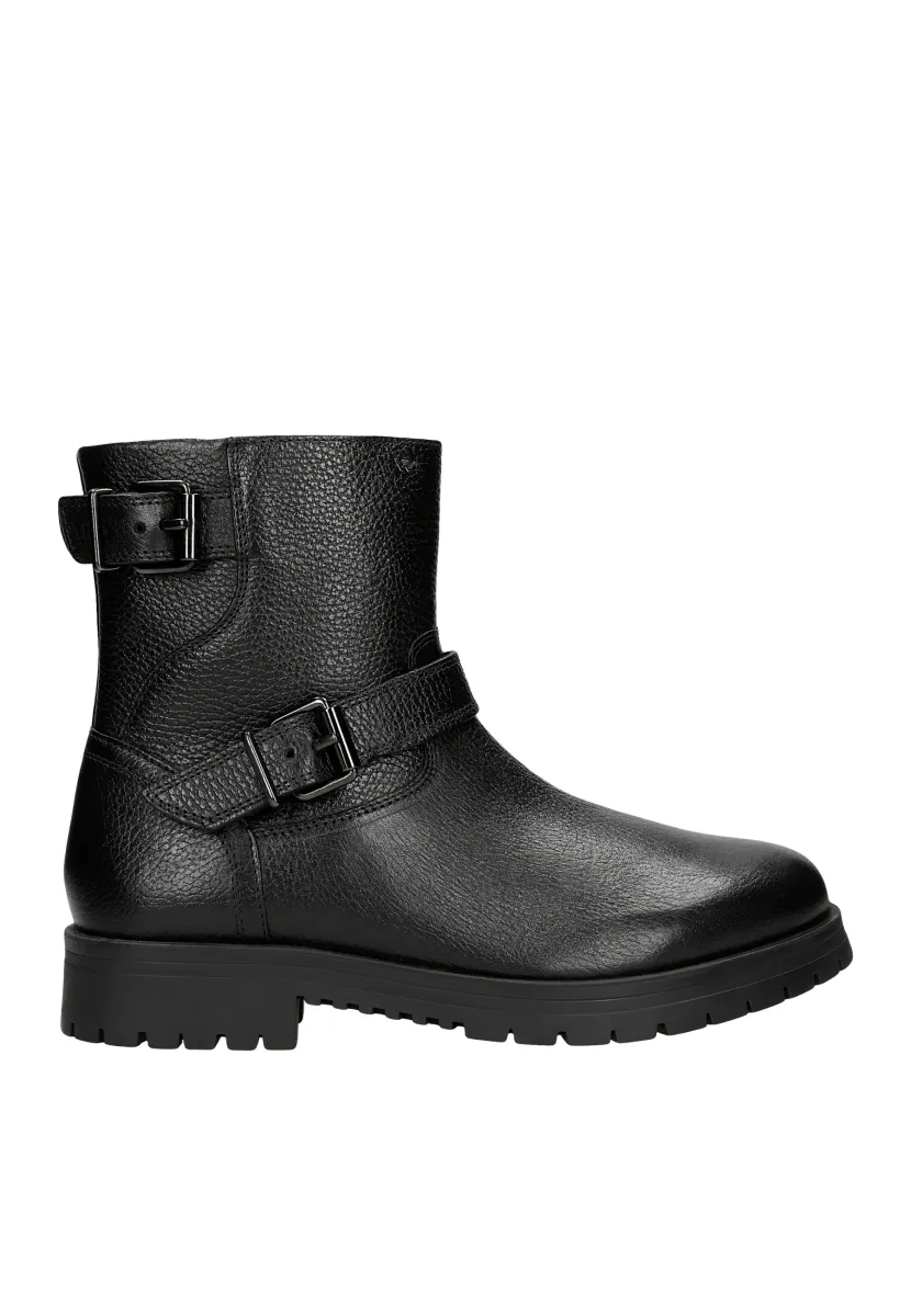 Cowboy-/Bikerstiefelette - black
