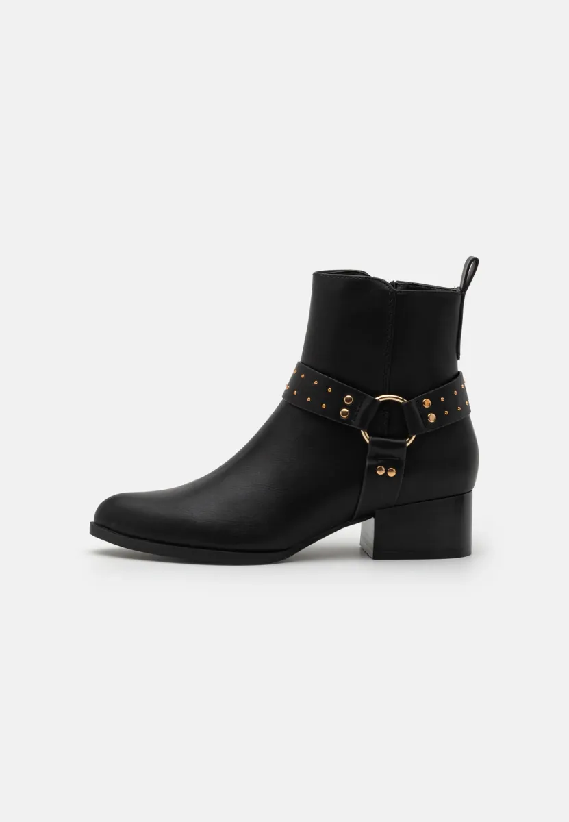 Cowboy-/Bikerstiefelette - black