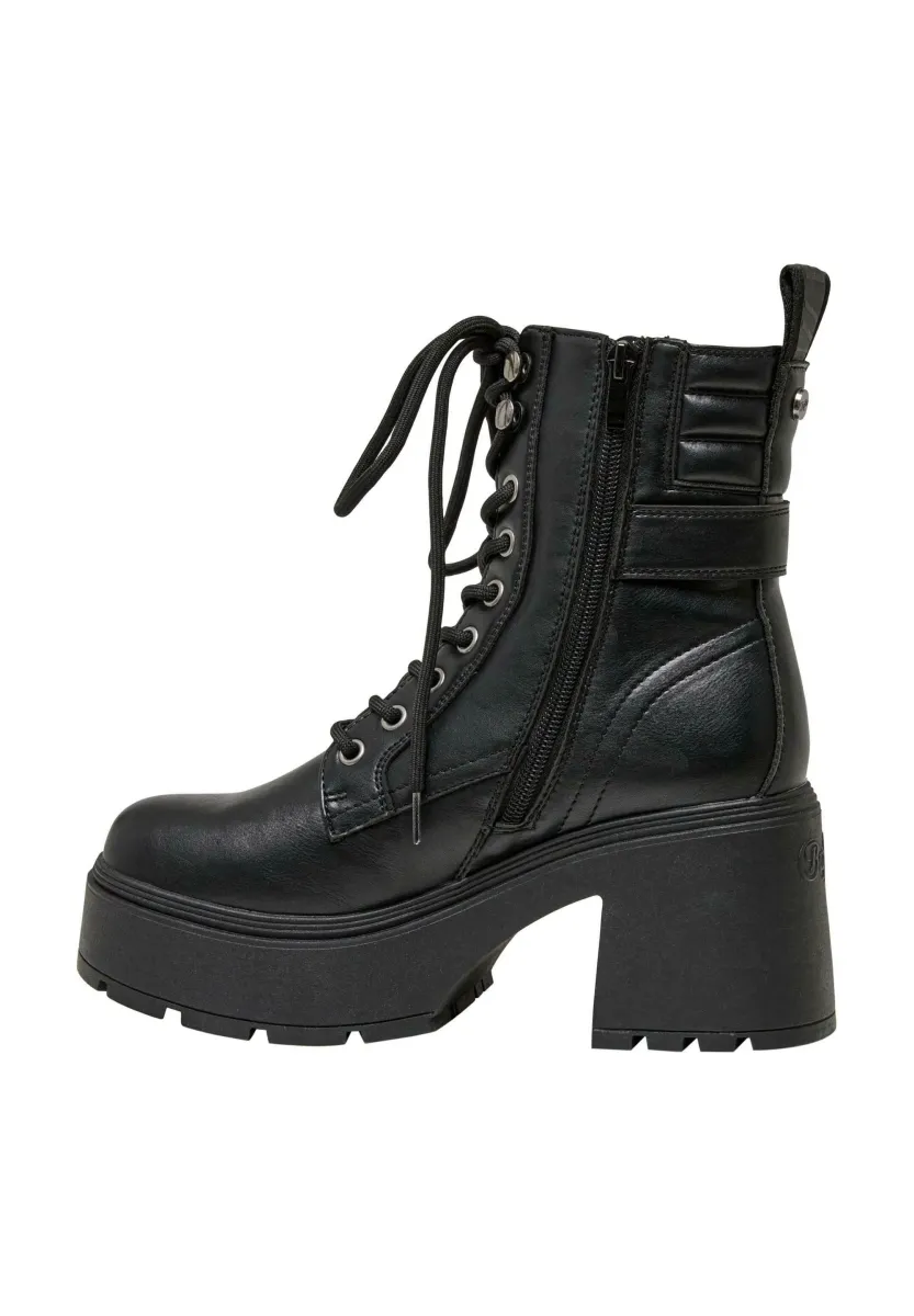 Cowboy-/Bikerstiefelette - black