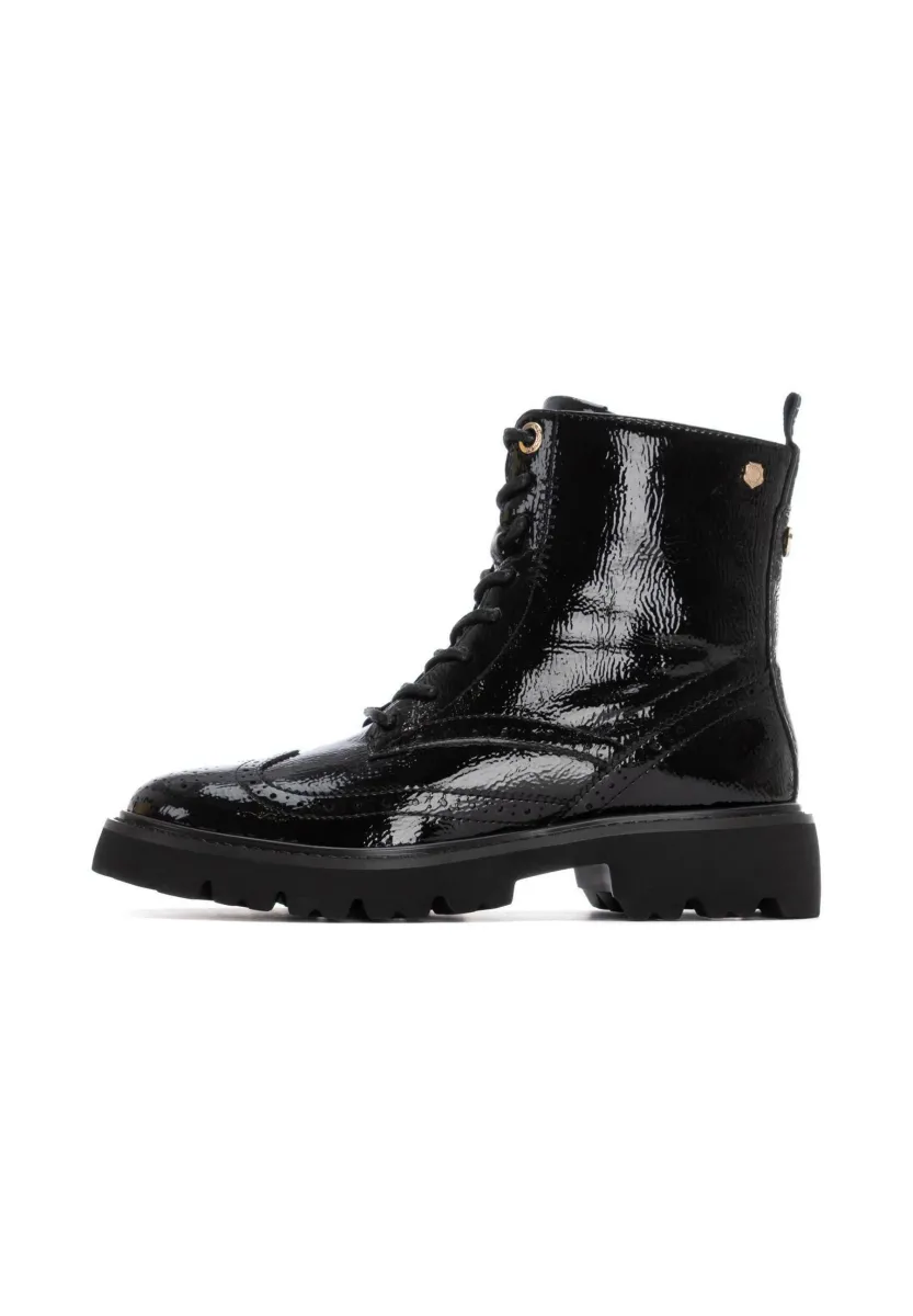 Cowboy-/Bikerstiefelette - black