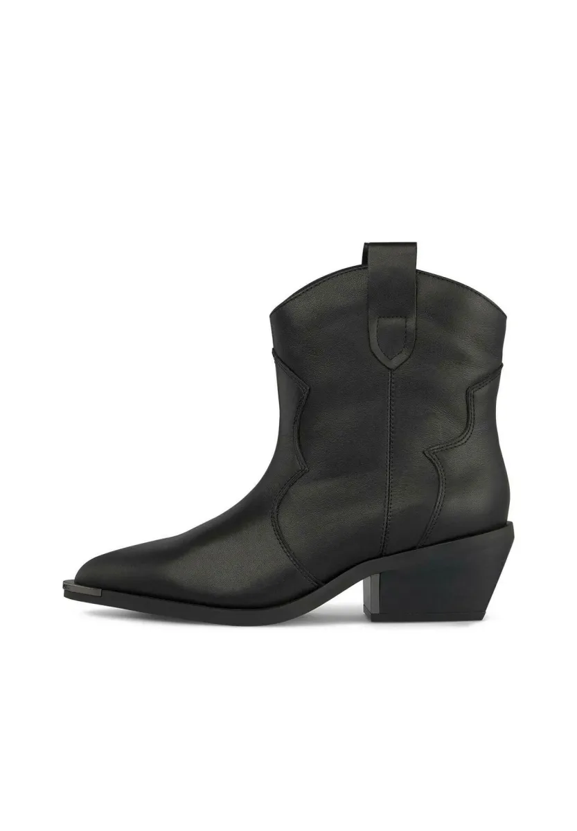 Cowboy-/Bikerstiefelette - black