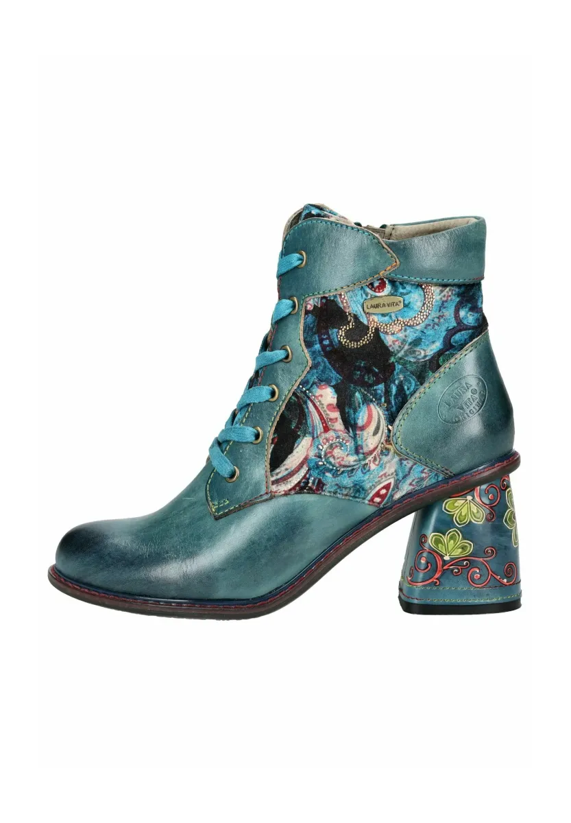 Cowboy-/Bikerstiefelette - bleu