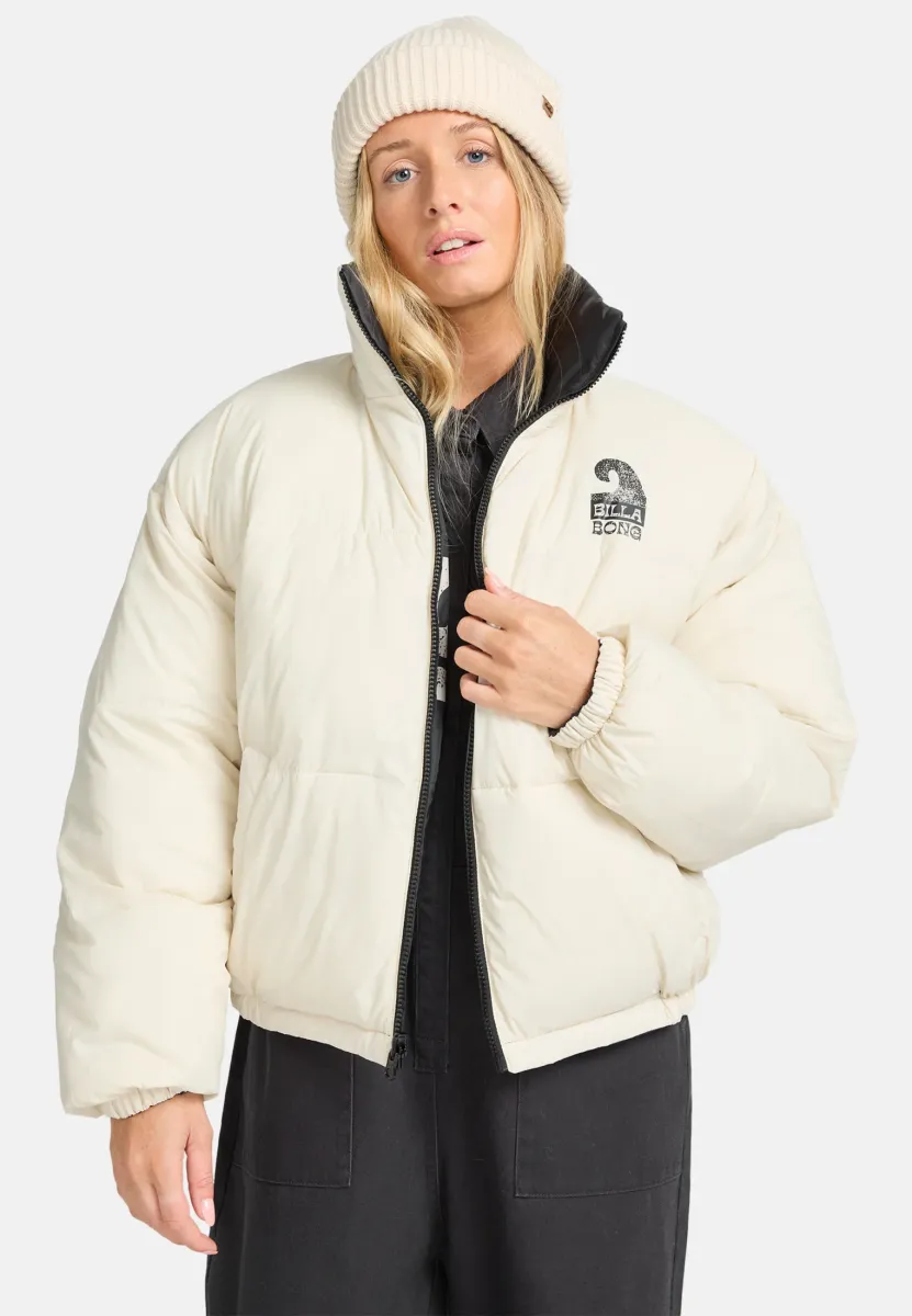 COZY PUFFER - Daunenjacke - black pebble