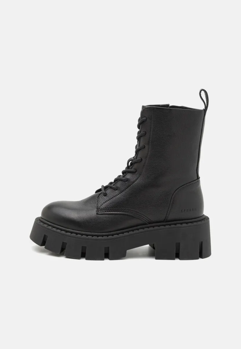CPH130 - Schnürstiefelette - black