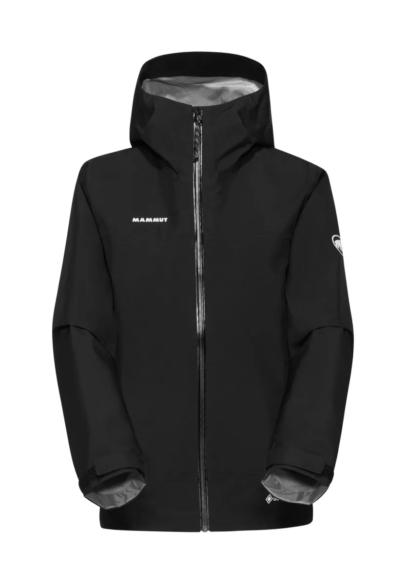 CRATER LIGHT HOODED - Hardshelljacke - black