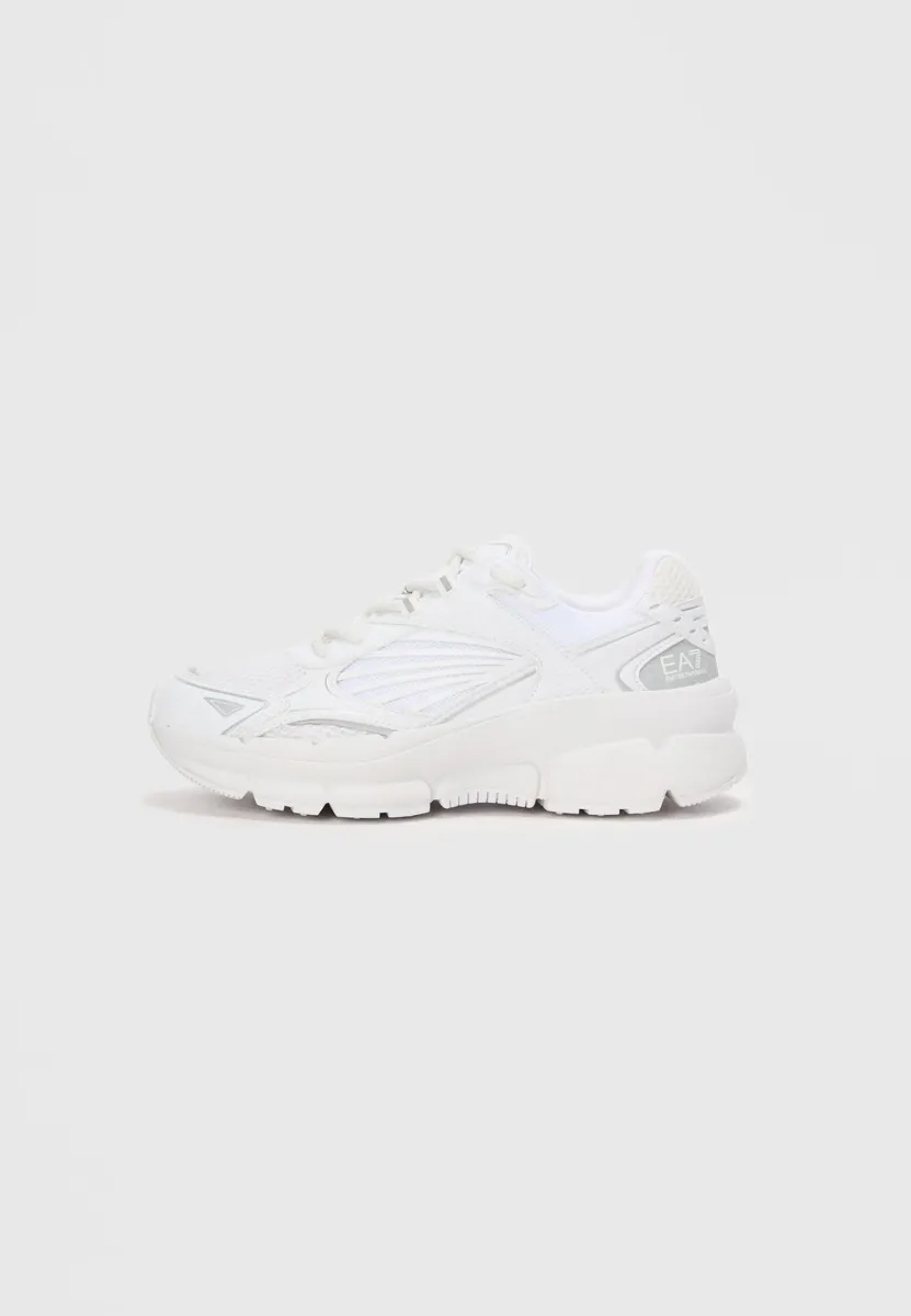 CRAVE UNISEX - Sneaker low - triple white/silver-coloured