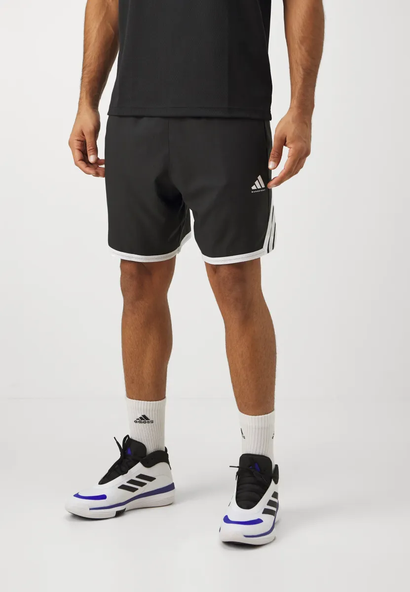 CRAZYLITE - Kurze Sporthose - black white