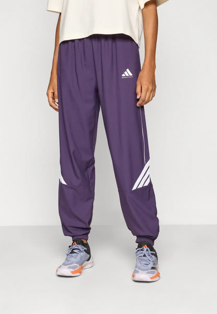 CRAZYLITE PANT - Jogginghose - aurora plum/white