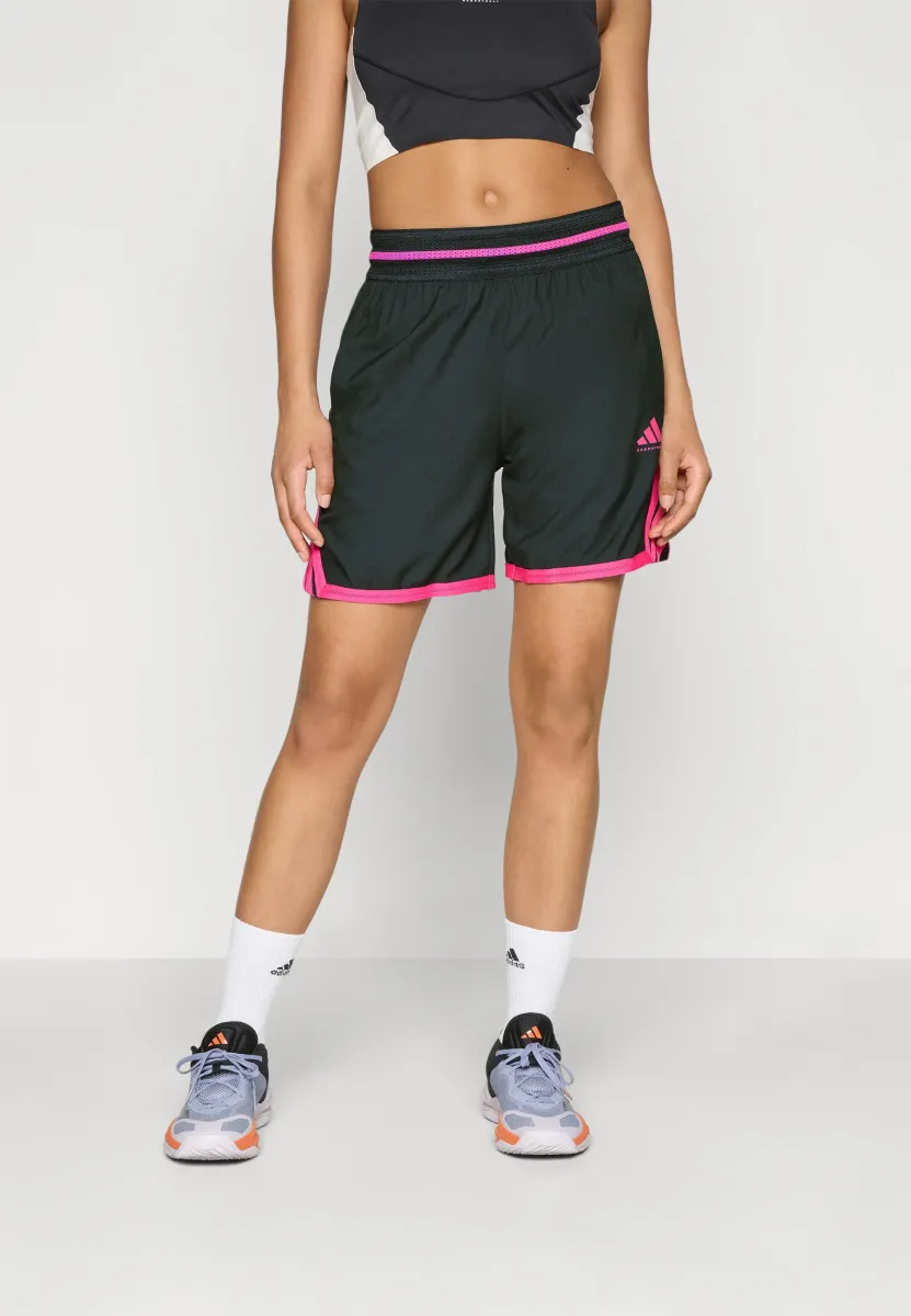 CRAZYLITE SHORT - Kurze Sporthose - black/shock pink