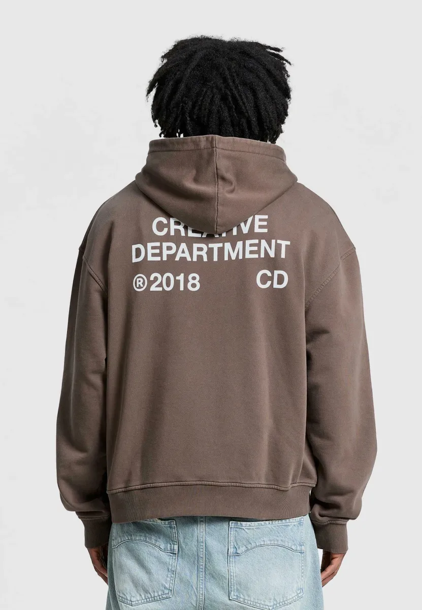 CREATIVE DEPT - Sweatjacke - brown