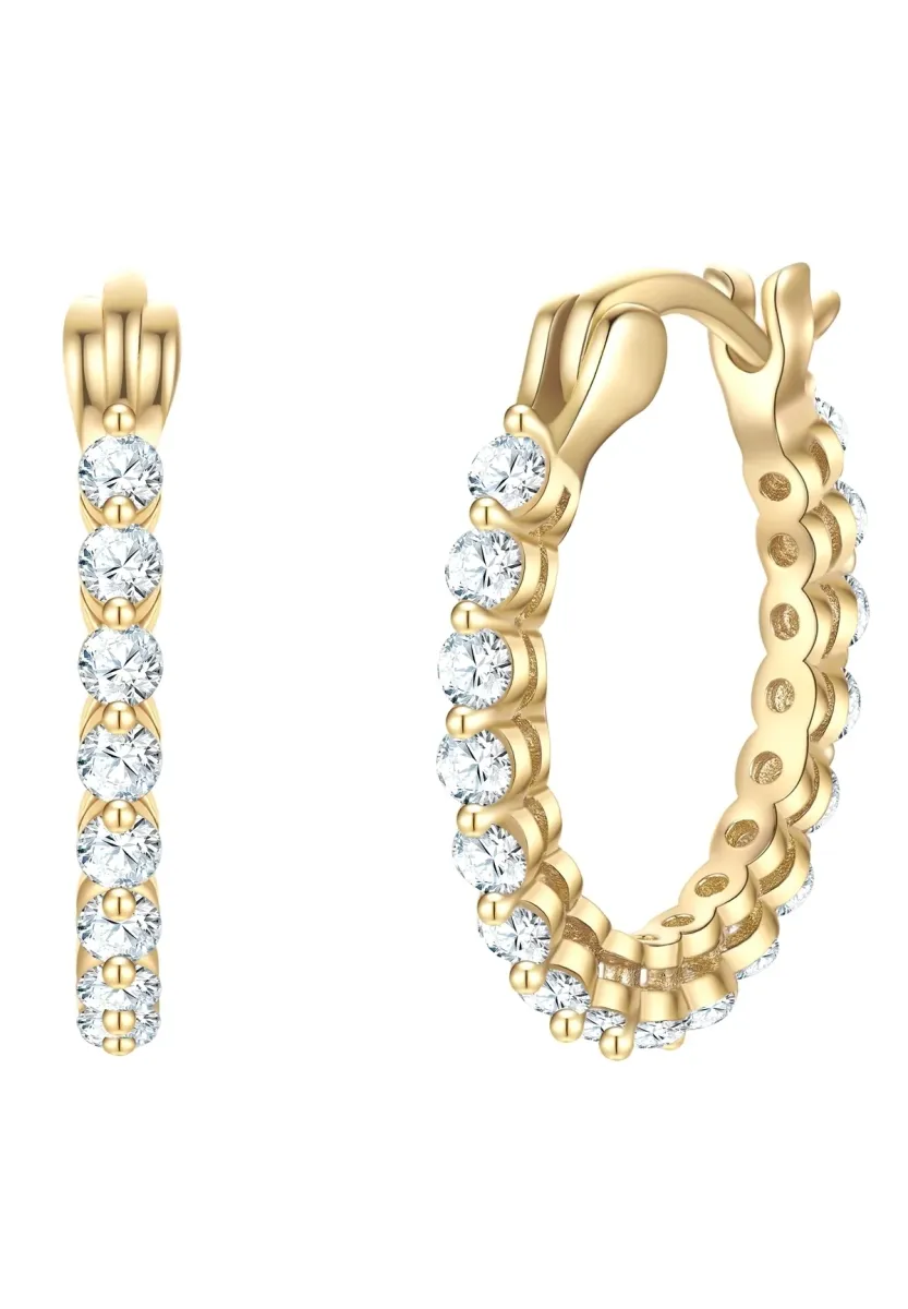 CREOLEN  - Ohrringe - gold-coloured