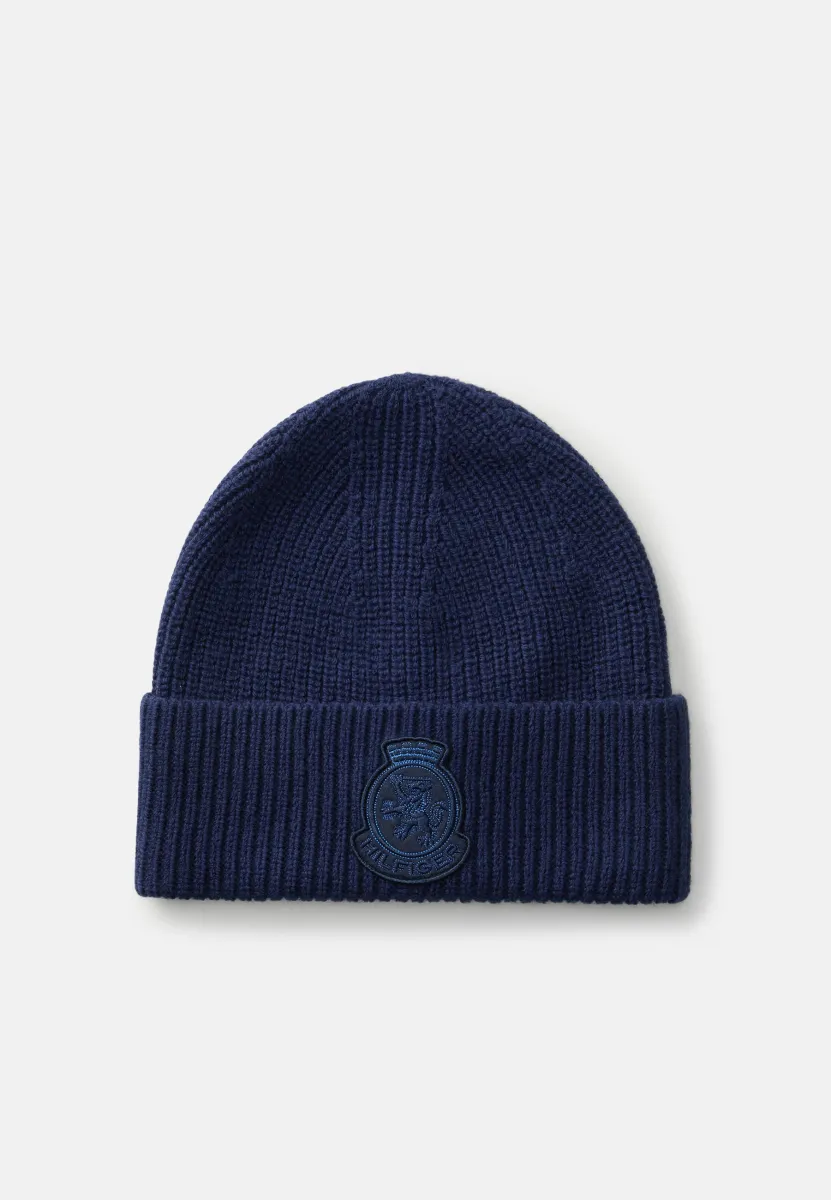 CREST BEANIE UNISEX - Mütze - preppy navy