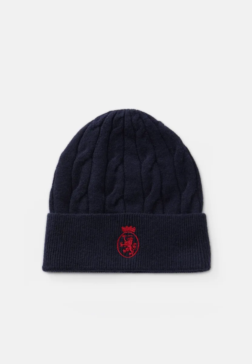 CREST BEANIE UNISEX - Mütze - space blue