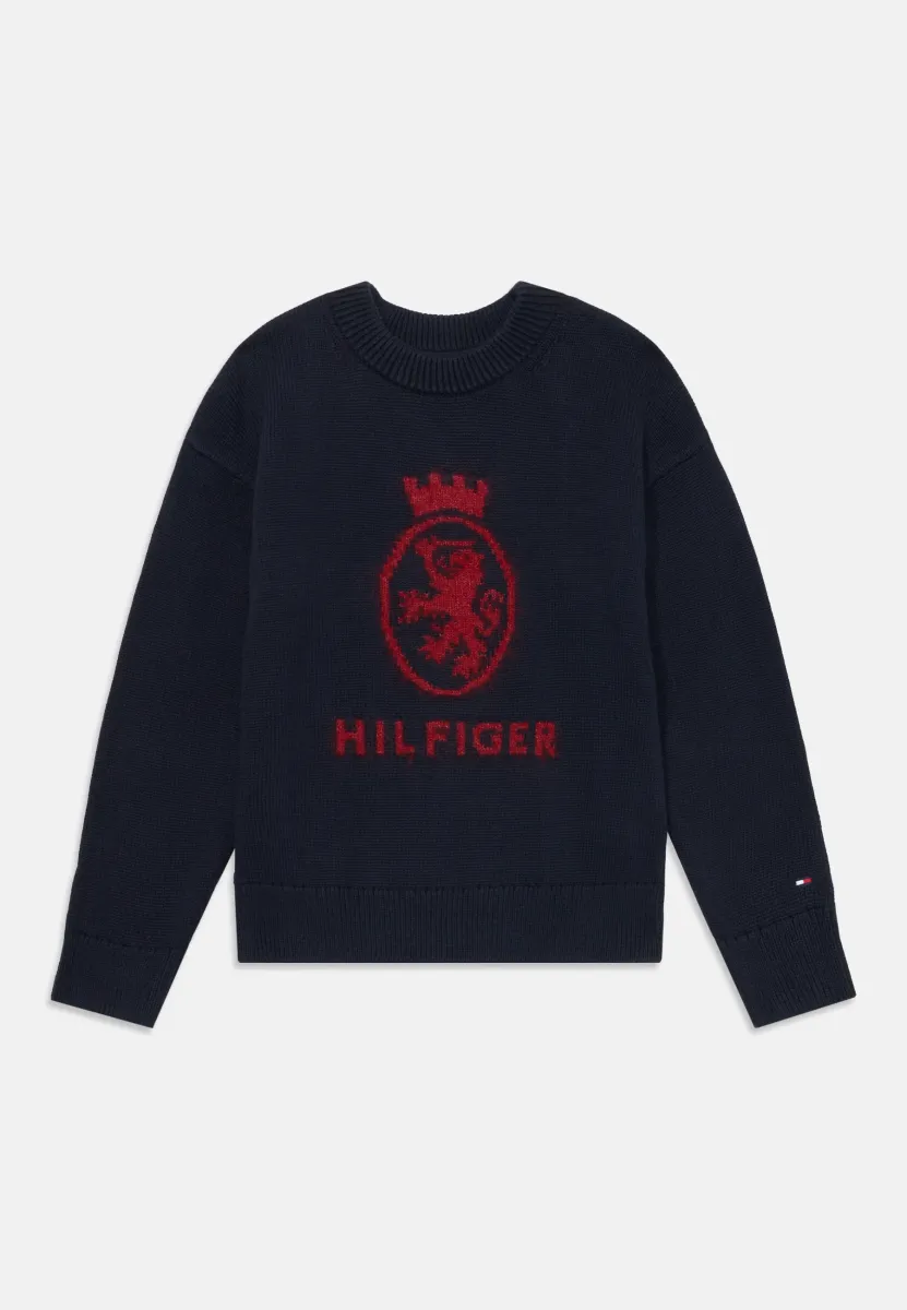 CREST CREW NECK  - Strickpullover - desert sky