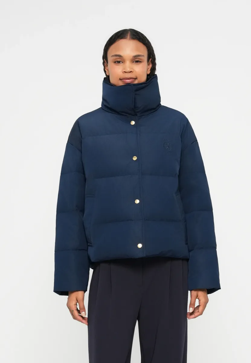 CREST JACKET - Daunenjacke - dark night navy