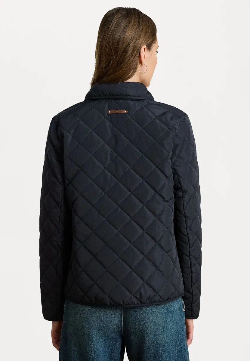 CREST PATCH DIAMOND QUILTED JACKET - Übergangsjacke - navy