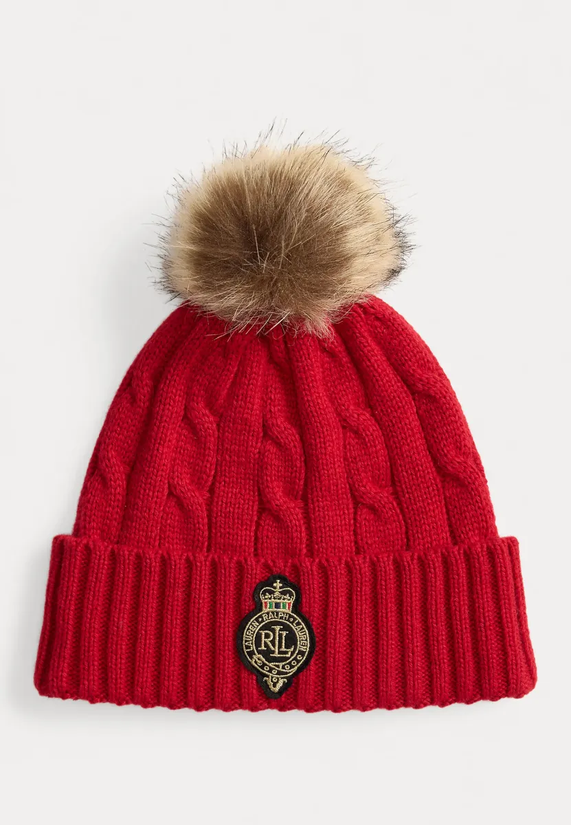 CREST PATCH - Mütze - ralph red