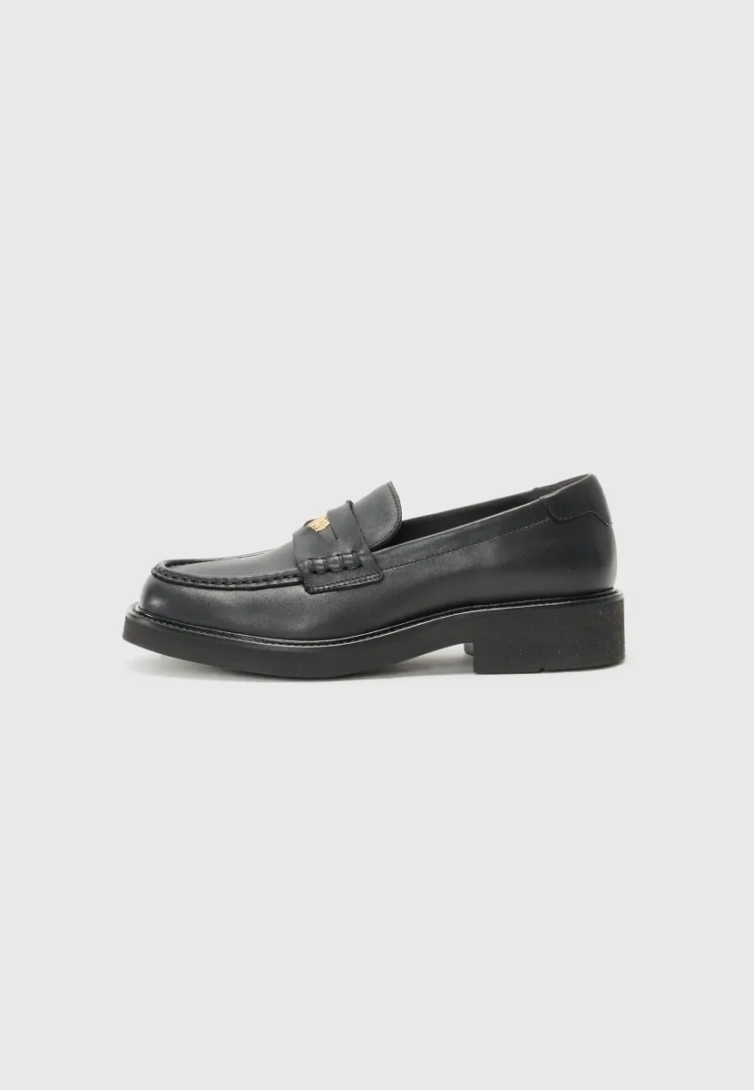 CREST SQUARISH - Mokassin - black