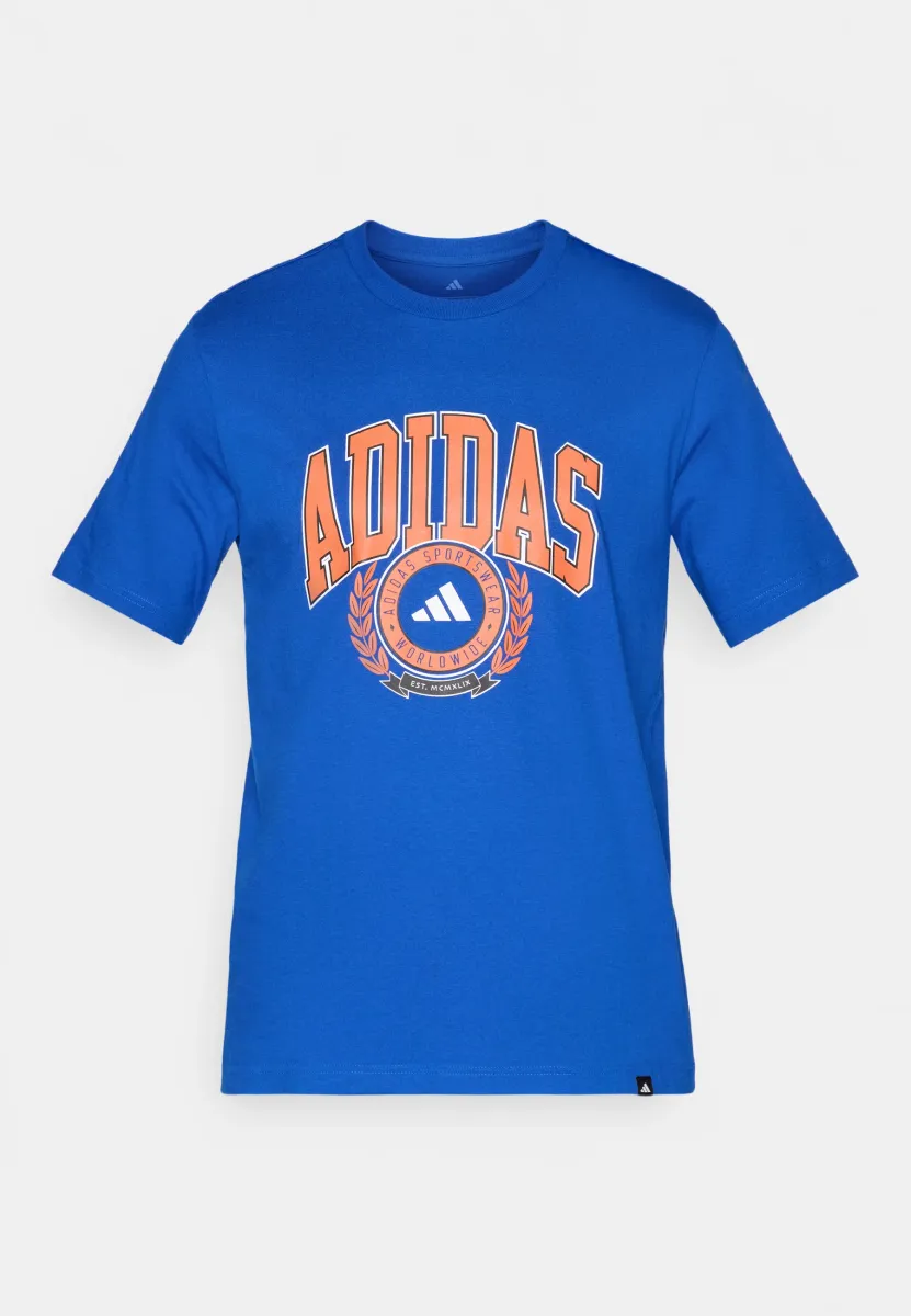 CREST UNISEX - T-Shirt print - team royal blue