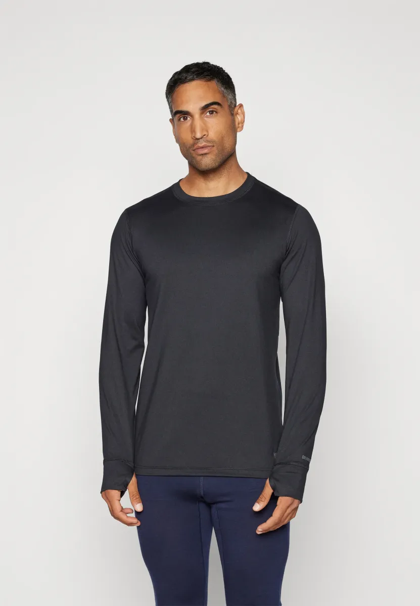 CREW - Langarmshirt - true black
