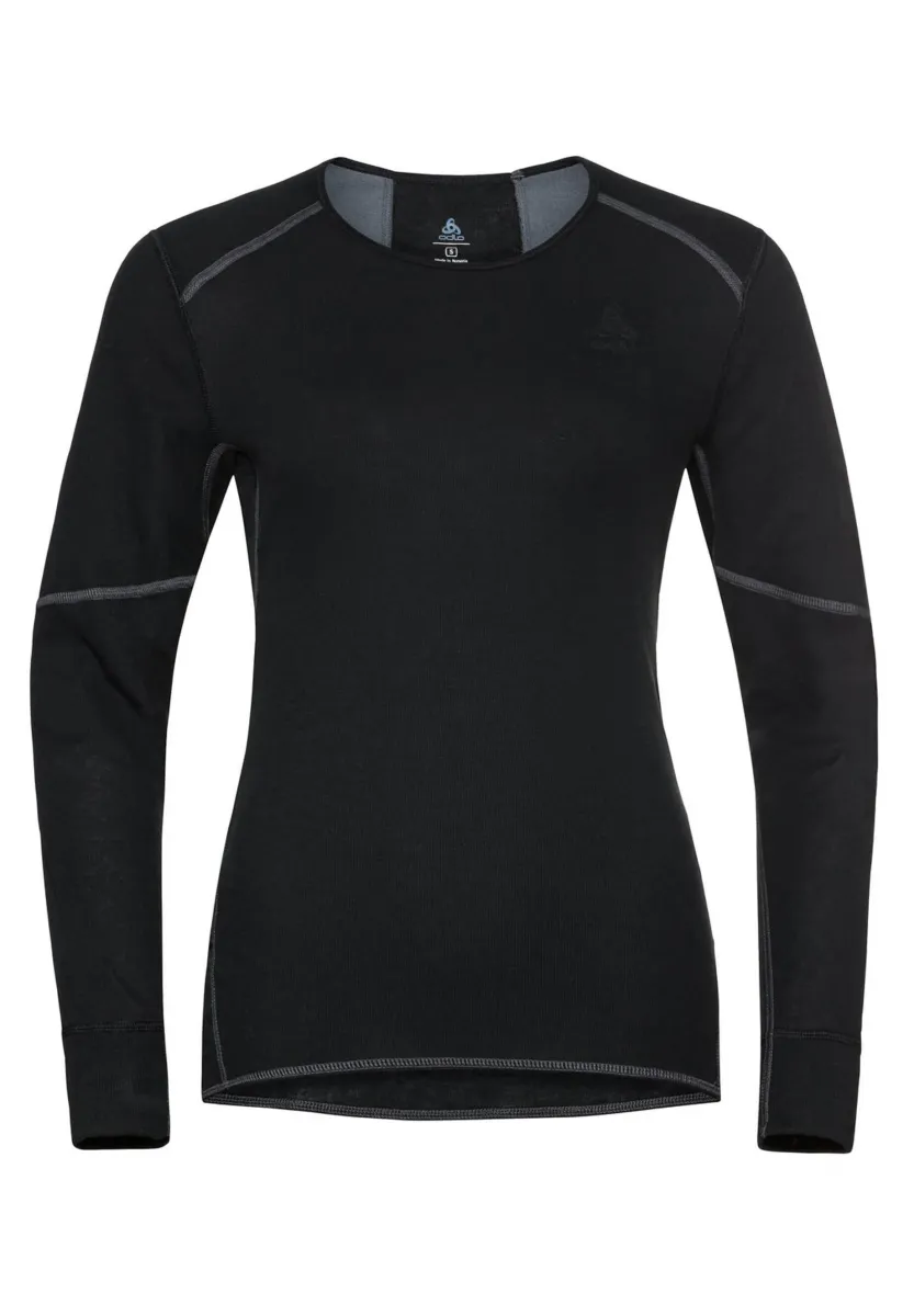CREW NECK ACTIVE X-WARM - Langarmshirt - schwarz
