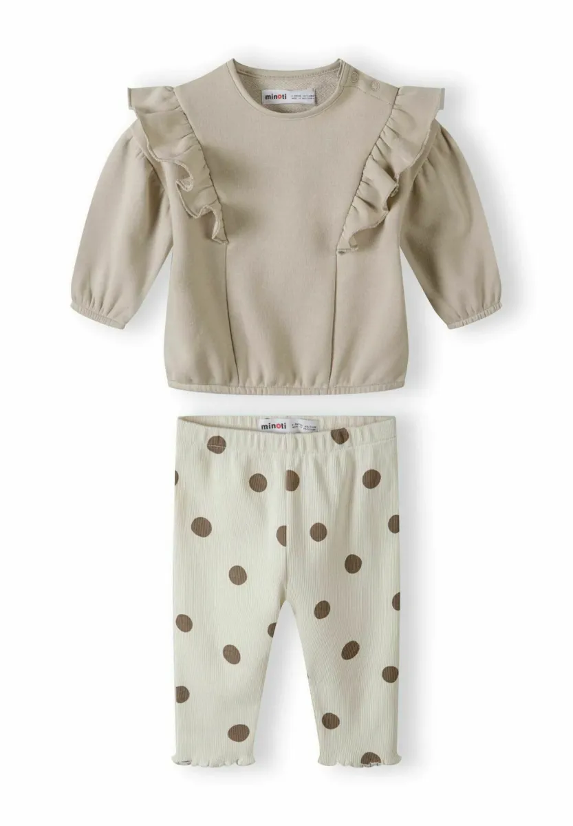 CREW NECK SET  - Sweatshirt - beige white