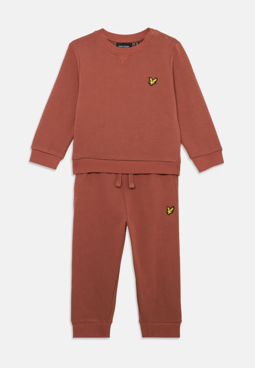 CREW NECK SET - Trainingsanzug - brick
