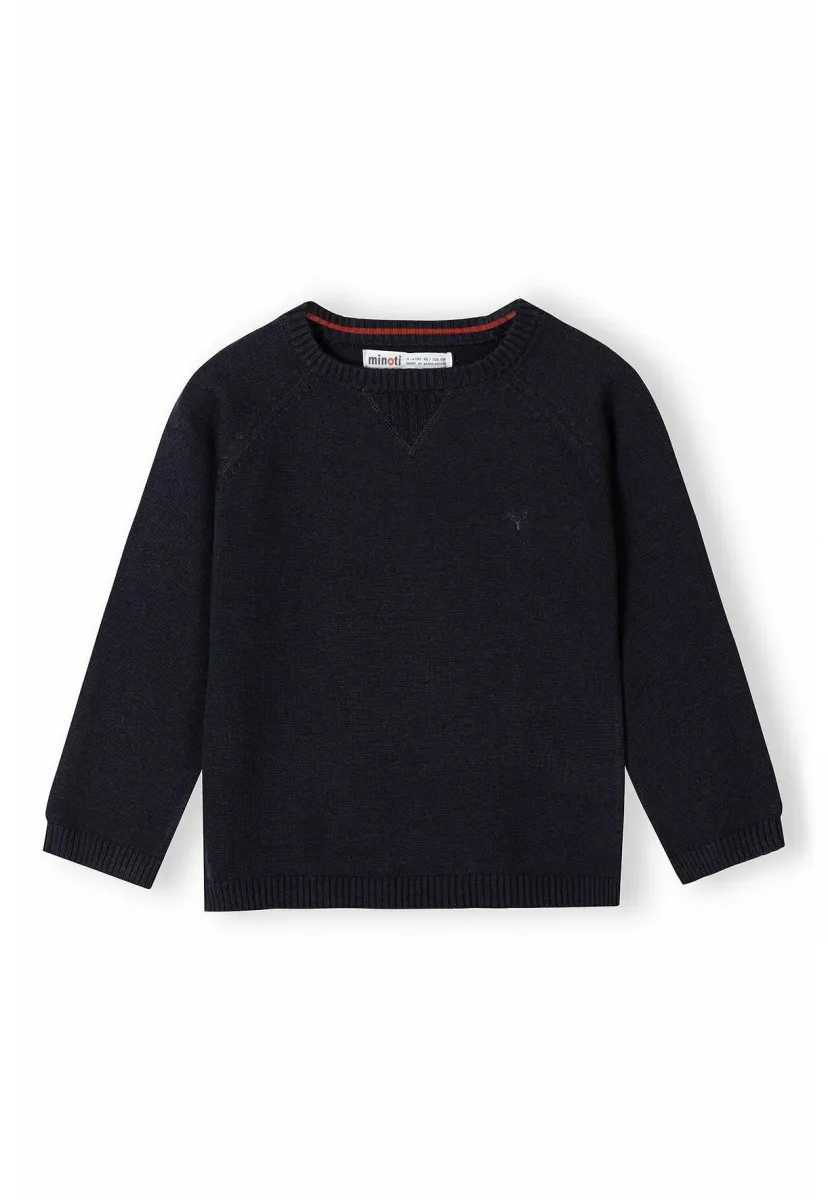 CREW NECK  - Strickpullover - navy