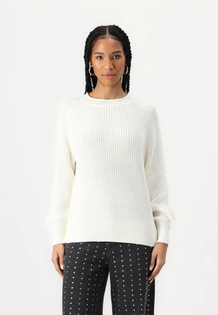 CREW NECK - Strickpullover - off white