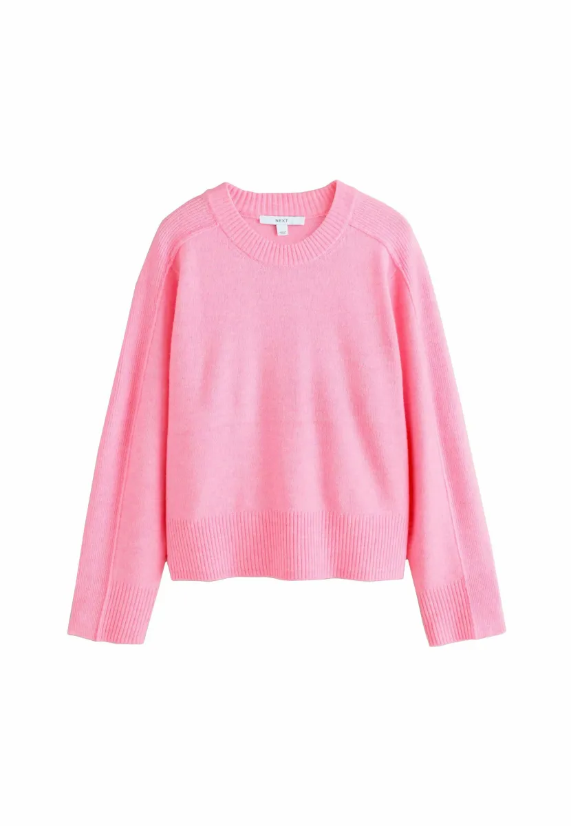 CREW NECK - Strickpullover - pink
