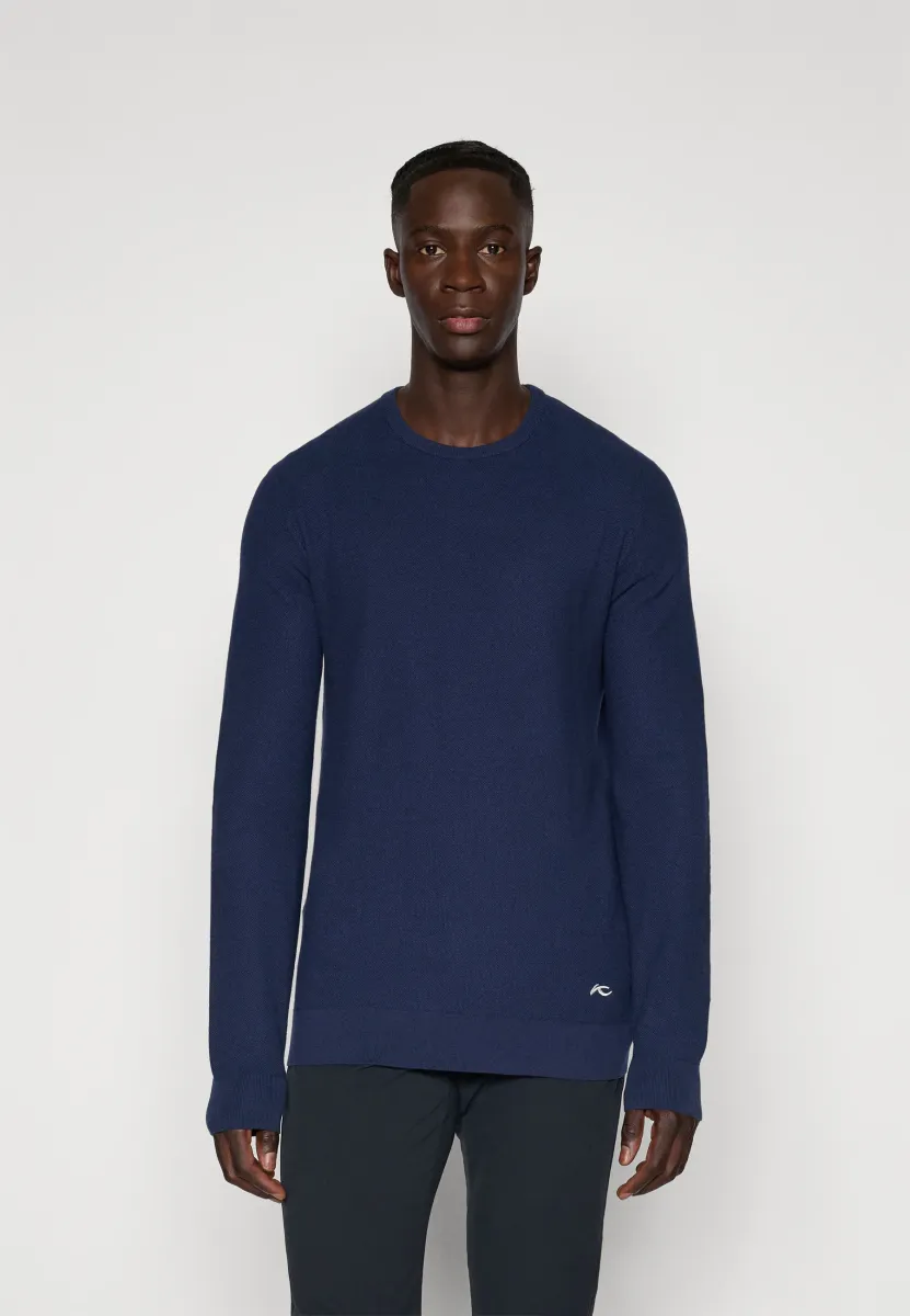 CREW NECK SWEATER - Strickpullover - atlanta blue