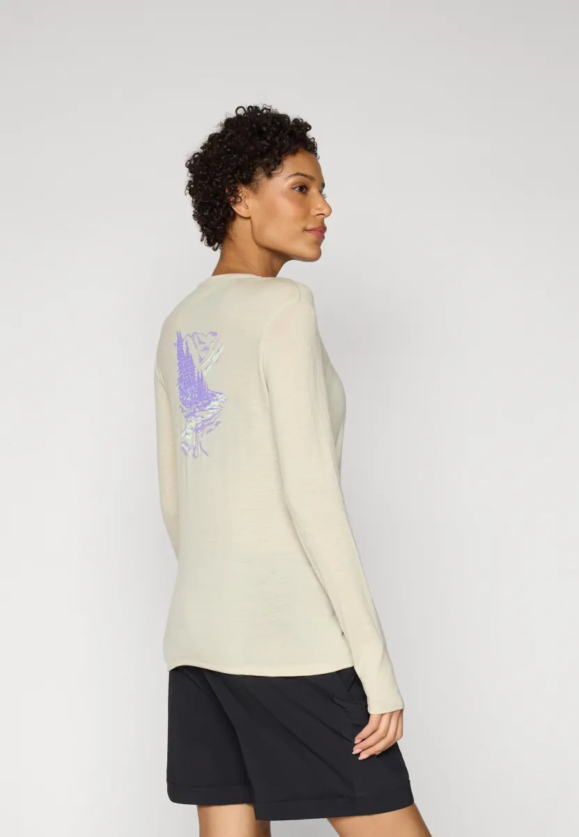 CREW NECK THERES MORE - Langarmshirt - agate gray
