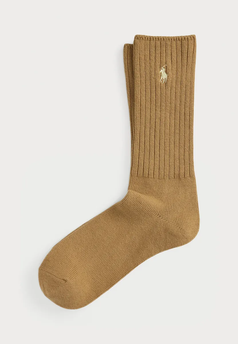 CREW -SINGLE - Socken - camel