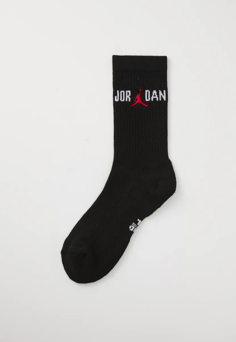 CREW  - Sportsocken - black/white/university red