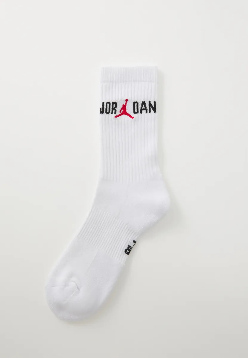 CREW  - Sportsocken - white/black/university red