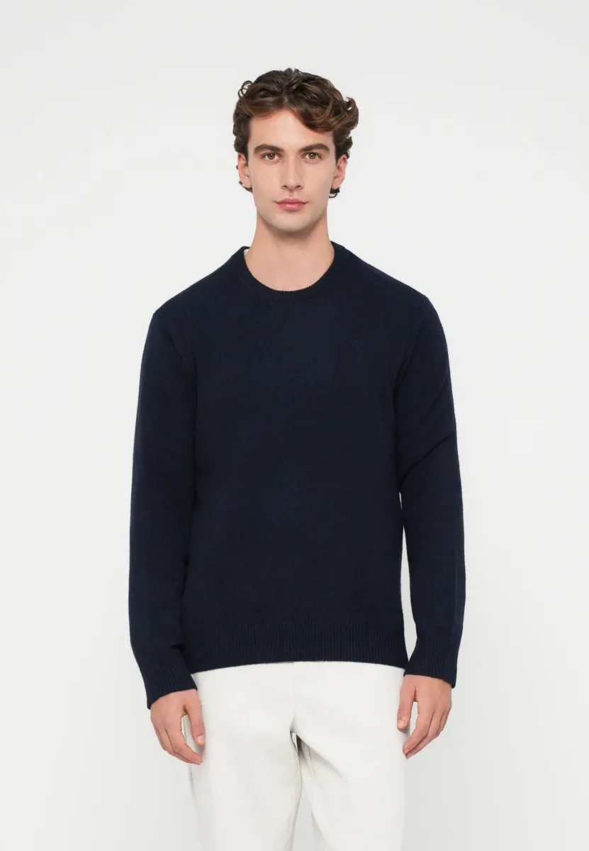 CREW - Strickpullover - midnight blue