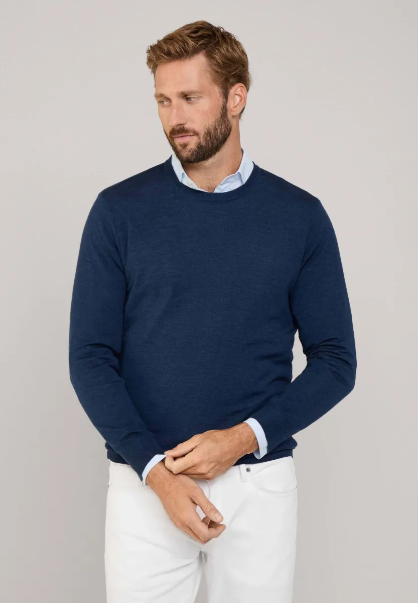 CREW - Strickpullover - naval blue