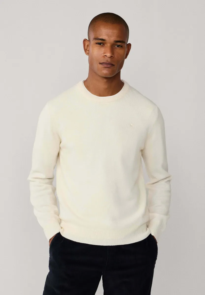 CREW - Strickpullover - off white
