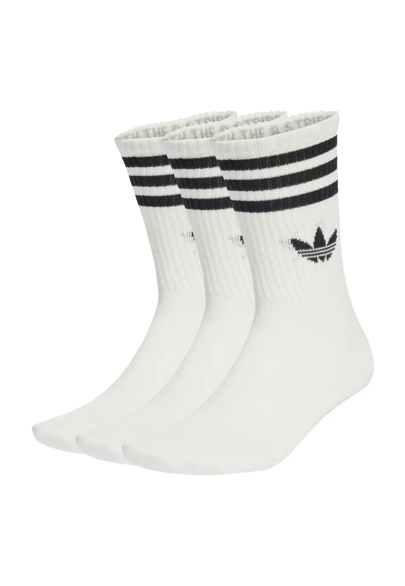 CREW UNISEX 3 PACK - Socken - white   white   white