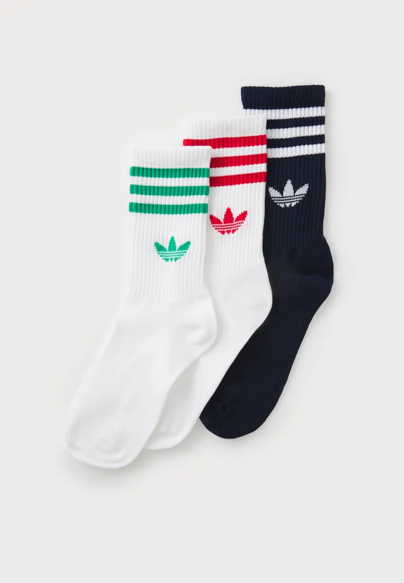CREW UNISEX 3 PACK - Socken - white/night indigo/white