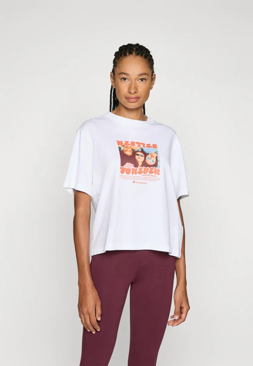 CREWNECK GRAPHICS - T-Shirt print - white