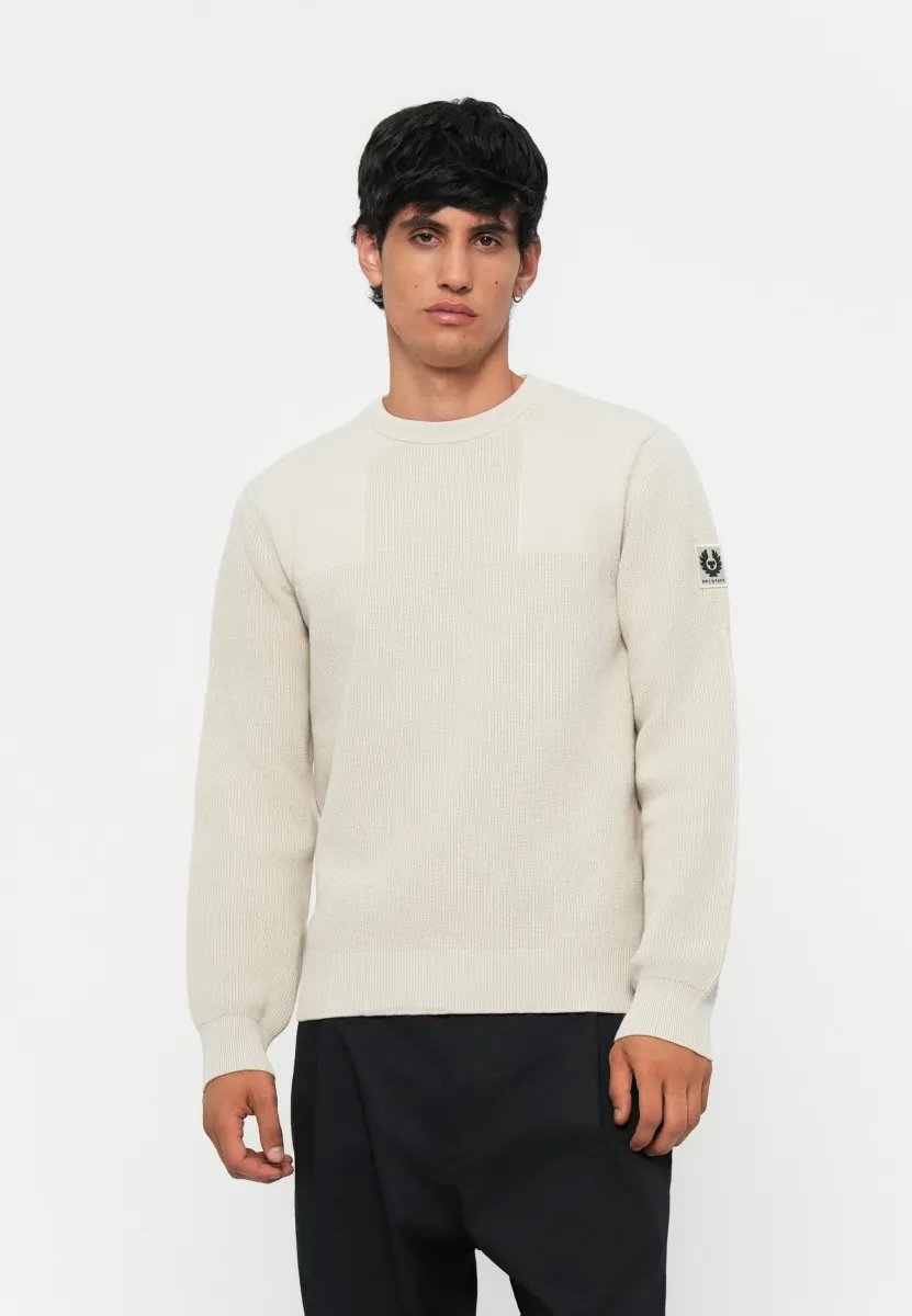CREWNECK JUMPER - Strickpullover - silver birch